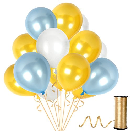 Yellow and White Paper Confetti Balloons Bouquet for Baby Shower Anniversary Birthday Wedding School Office Party Decorations Treasures Gifted Yellow and White Paper Confetti Balloons Bouquet for Baby Shower Anniversary Birthday Wedding School Office Party Decorations Treasures Gifted